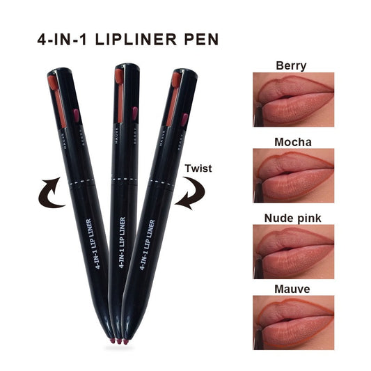 4-in-1 Lip Liner Makeup Pen